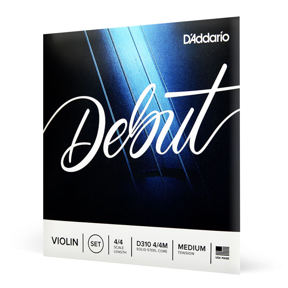 Encordado D’Addario Debut D310 4/4M, vista principal