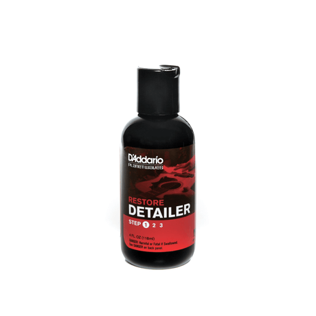 D'Addario Restore Detailer PW-PL-01 de 4 oz, vista frontal