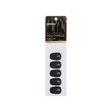 Parches negros D'Addario RMP01B para boquillas de clarinete y saxofón, paquete de 5