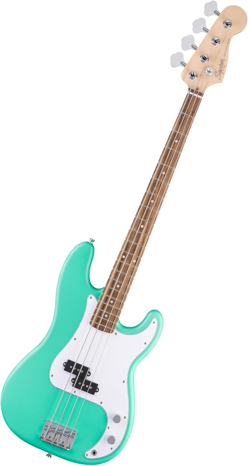 Bajo Eléctrico Fender Squier Debut Precision Verde 4C