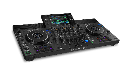 Controlador Denon DJ SC LIVE 4, vista lateral derecha