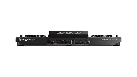 Controlador Denon DJ SC LIVE 4, panel posterior