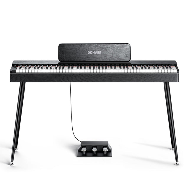 Piano digital Donner OURA S100 negro de 88 teclas