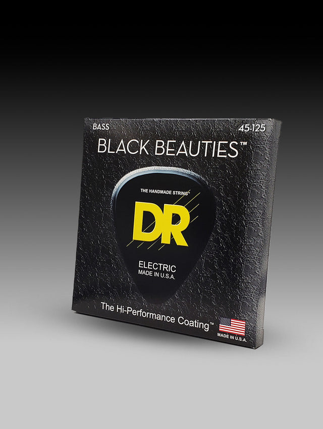 Encordado DR Black Beauties BKB5-45 para bajo de 5 cuerdas