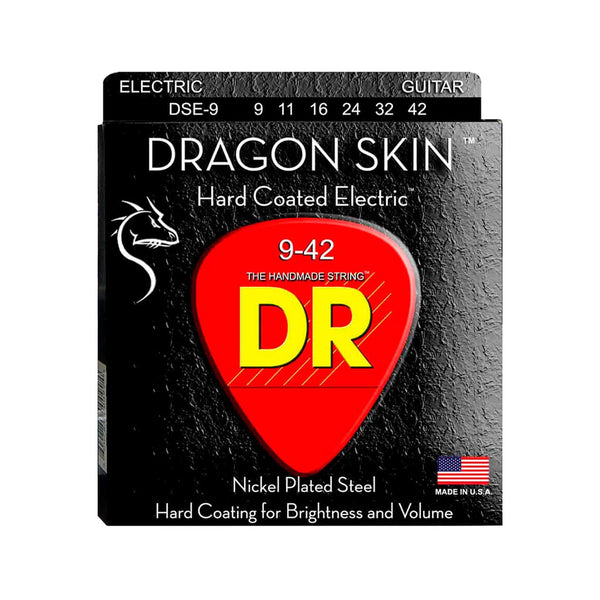 Encordado DR Dragon Skin DSE-9 para guitarra eléctrica