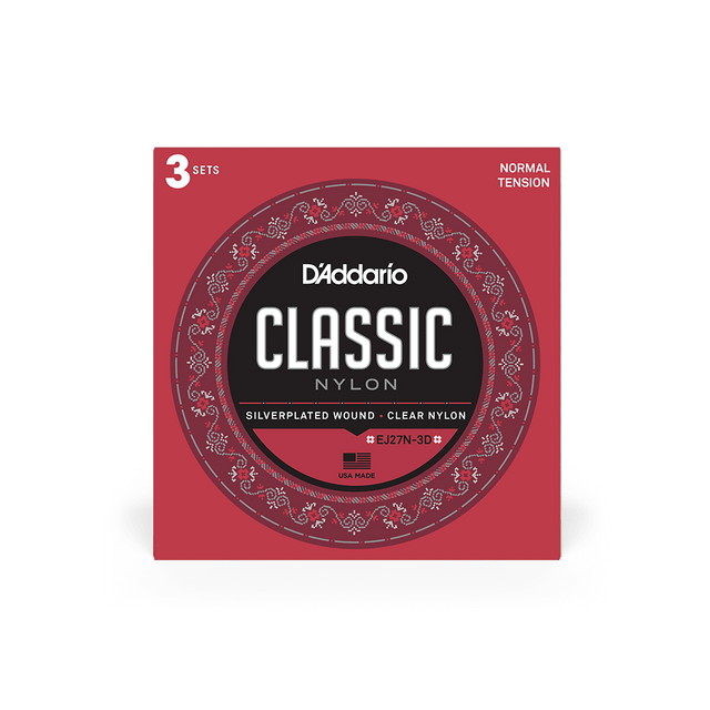 Encordado D’Addario EJ27N-3D, vista principal