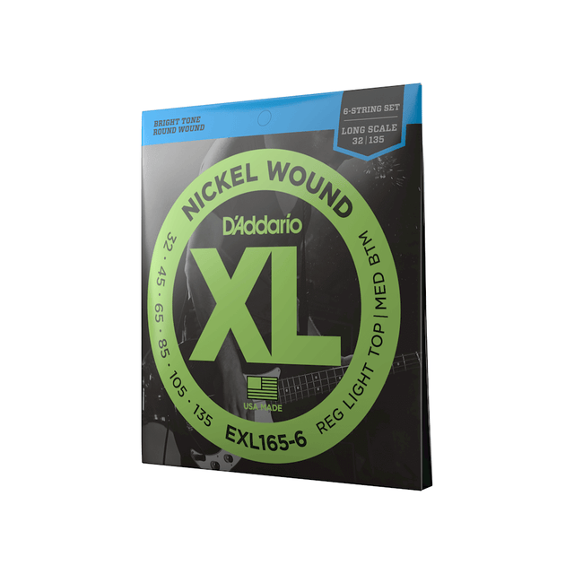 Encordado D’Addario EXL165-6, vista principal