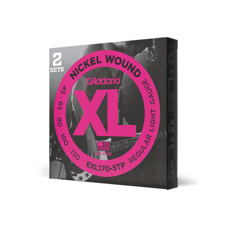 Encordado D’Addario EXL170-5TP, vista principal