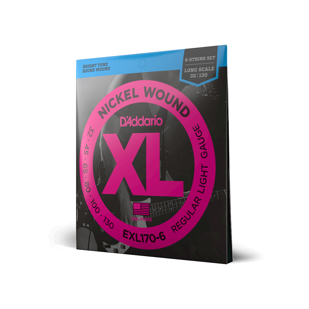 Encordado D’Addario EXL170-6, vista principal