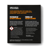 Kit de limpieza para cuerpo y diapasón Dunlop System 65 6503, empaque posterior