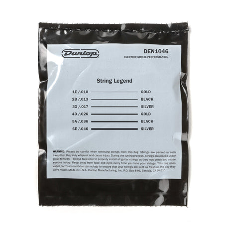 Encordado Dunlop Nickel Wound DEN1046, detalle del producto