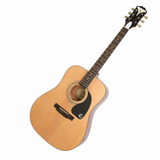 Epiphone PRO-1 Natural, guitarra completa en vista diagonal