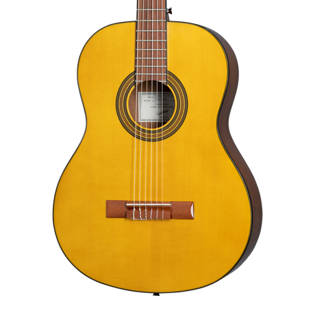 Epiphone Classical E1 Antique Natural, detalle principal del cuerpo