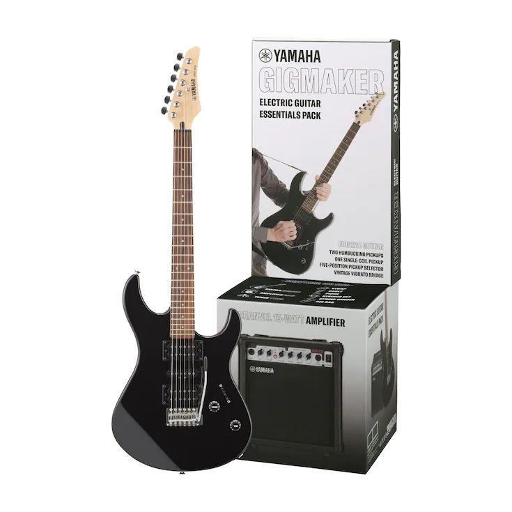 Combo Guitarra Eléctrica Yamaha Gigmaker ERG121 Negro
