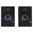 Par de monitores PreSonus Eris E4.5 BT negros, vista frontal