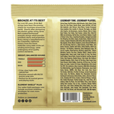 ENCORDADO ERNIE BALL 2006 - vista posterior