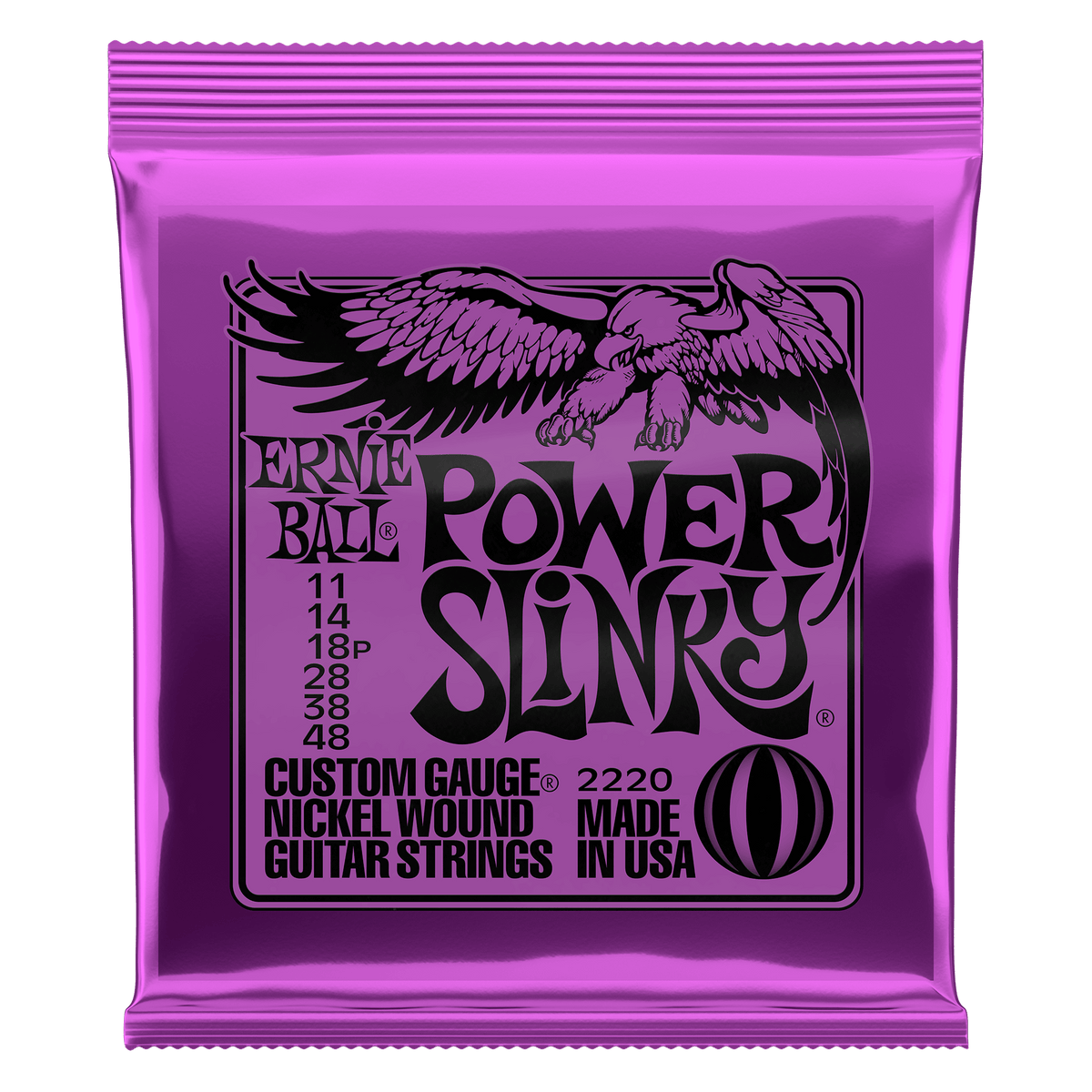 ENCORDADO ERNIE BALL 2220 - vista frontal