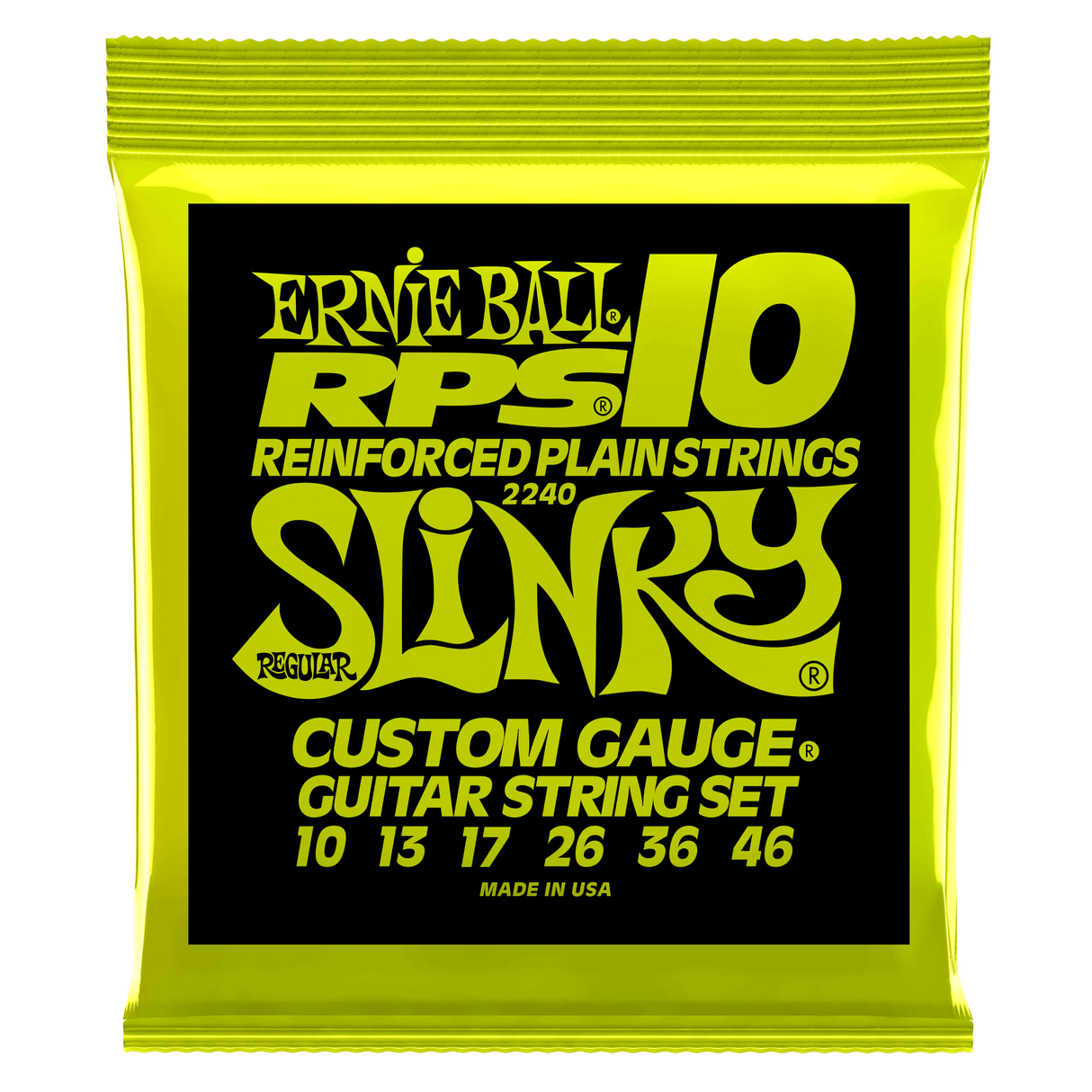 ENCORDADO ERNIE BALL 2240 - vista frontal