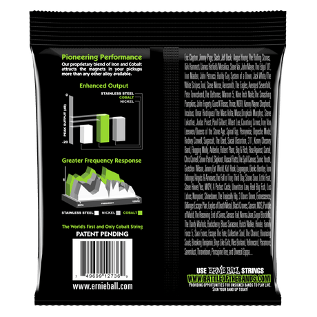 ENCORDADO ERNIE BALL 2736 - vista posterior