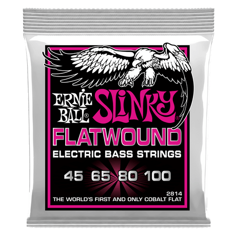 ENCORDADO ERNIE BALL 2814 FLAT WOUND - vista frontal