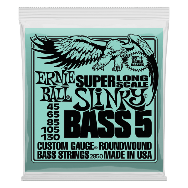 ENCORDADO ERNIE BALL 2850 BAJO 5C - vista frontal