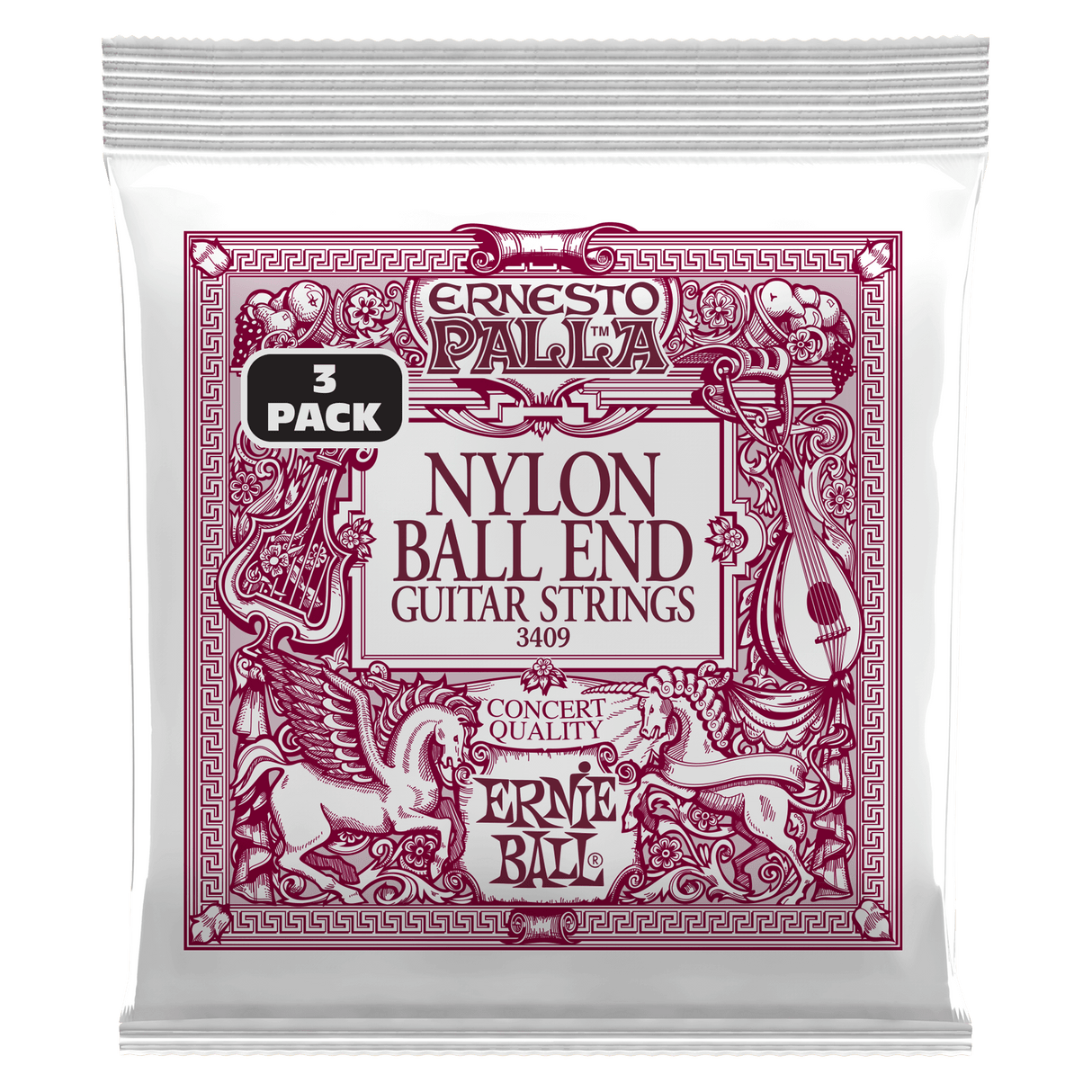 ENCORDADO ERNIE BALL 3409 - vista frontal