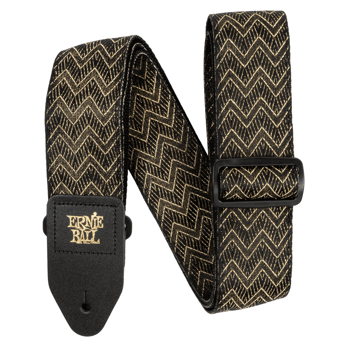 CORREA ERNIE BALL 5626 JACQUARD OLAS DORADAS - vista frontal