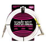 LINEA ERNIE BALL 15FT PO-6400 BLANCO - vista frontal