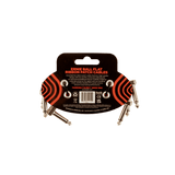 CABLE INTERPEDAL ERNIE BALL 6401 X3 ROJO - vista posterior