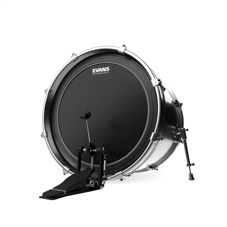 EVANS BD22EMADONX EMAD Onyx instalado en bombo