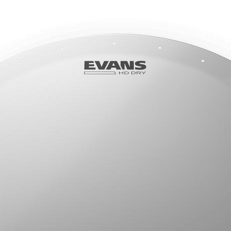 Detalle del parche Evans HD Dry Coated B14HDD