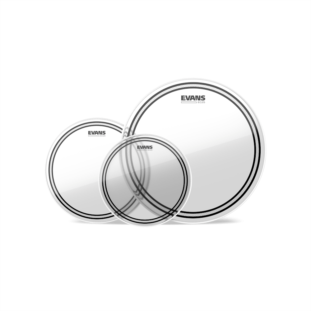 Set Evans EC2S Clear 10", 12" y 16" ETP-EC2SCLR-R