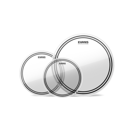 Set Evans EC2S Clear 10", 12" y 16" ETP-EC2SCLR-R
