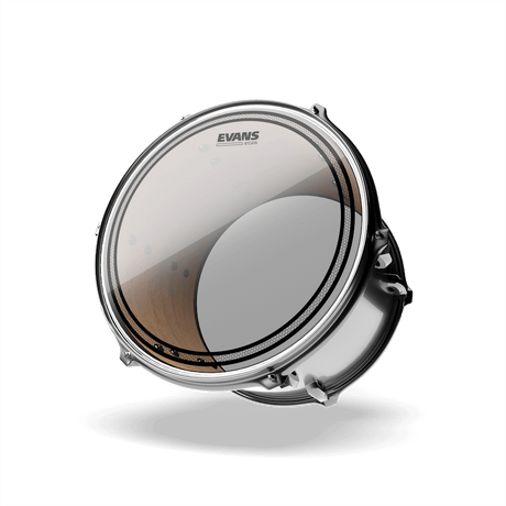 Parche Evans EC2S Clear 16" TT16EC2S instalado en tom