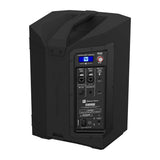 Cabina recargable Electro-Voice EVERSE 8 negra, vista posterior derecha