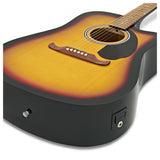 Guitarra Electroacústica Fender FA125CE Dread Sunburst