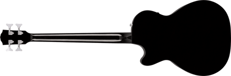 Bajo electroacústico Fender CB-60SCE negro, vista posterior