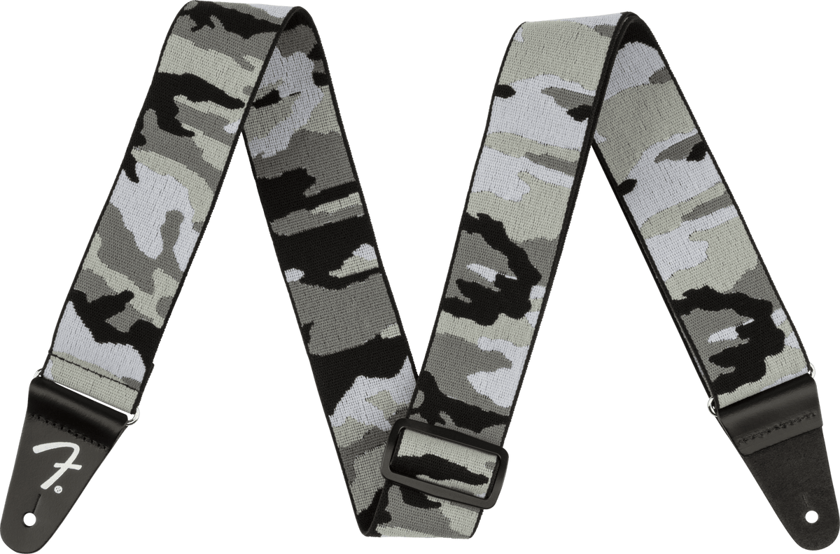 Correa Fender WeighLess Winter Camo de 2 pulgadas