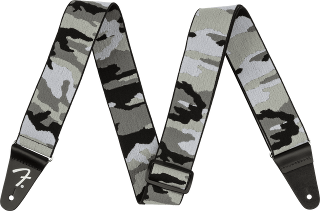 Correa Fender WeighLess Winter Camo de 2 pulgadas