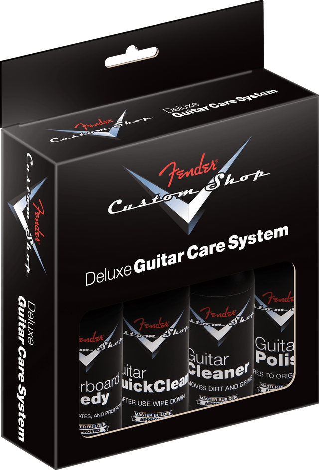 Kit de limpieza Fender Custom Shop de cuatro pasos