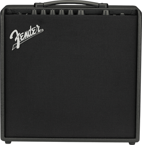 Amplificador Fender Mustang LT50 negro, vista frontal