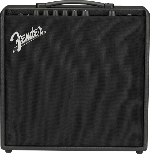 Amplificador Fender Mustang LT50 negro, vista frontal