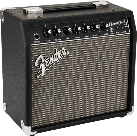 Amplificador Fender Champion II 25, vista en ángulo