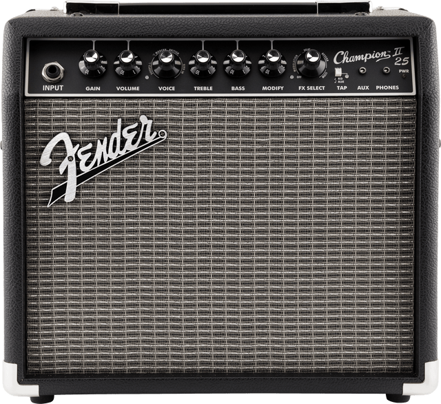 Amplificador Fender Champion II 25, vista frontal