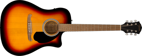 Guitarra electroacústica Fender FA-125CE Sunburst, vista frontal