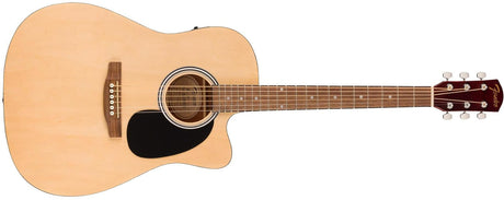 Guitarra electroacústica Fender FA-25CE Natural, vista frontal