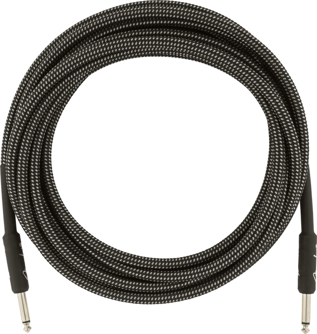 Cable Fender Professional Series 18,6 pies Gray Tweed