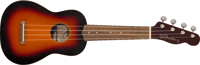Ukulele Fender Venice Soprano, vista frontal