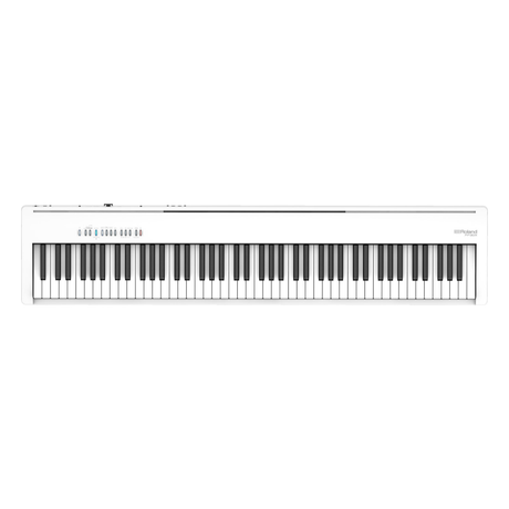 Roland FP-30X blanco visto desde arriba
