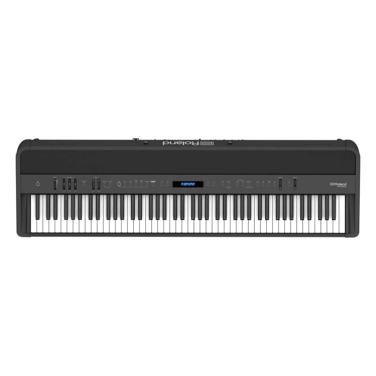 Roland FP-90X negro visto desde arriba
